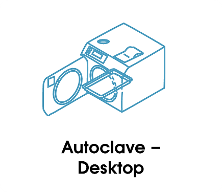 Equiptrack includes Desktop Autoclaves/Sterilizers