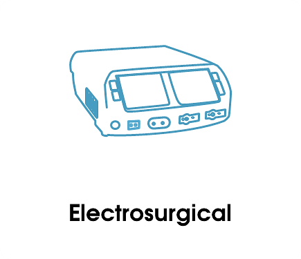 Equiptrack includes Electrosurgical Units