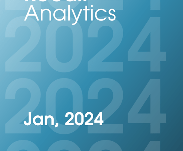 Recall Analytics - Jan, 2024