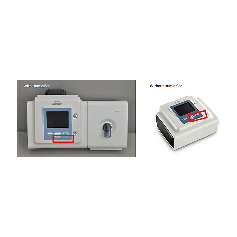 Philips Respironics OmniLab Advanced Plus Ventilator Unit Identification