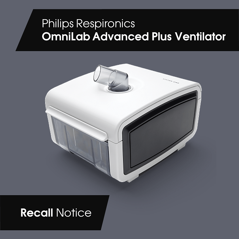 Philips Respironics OmniLab Advanced Plus Recall