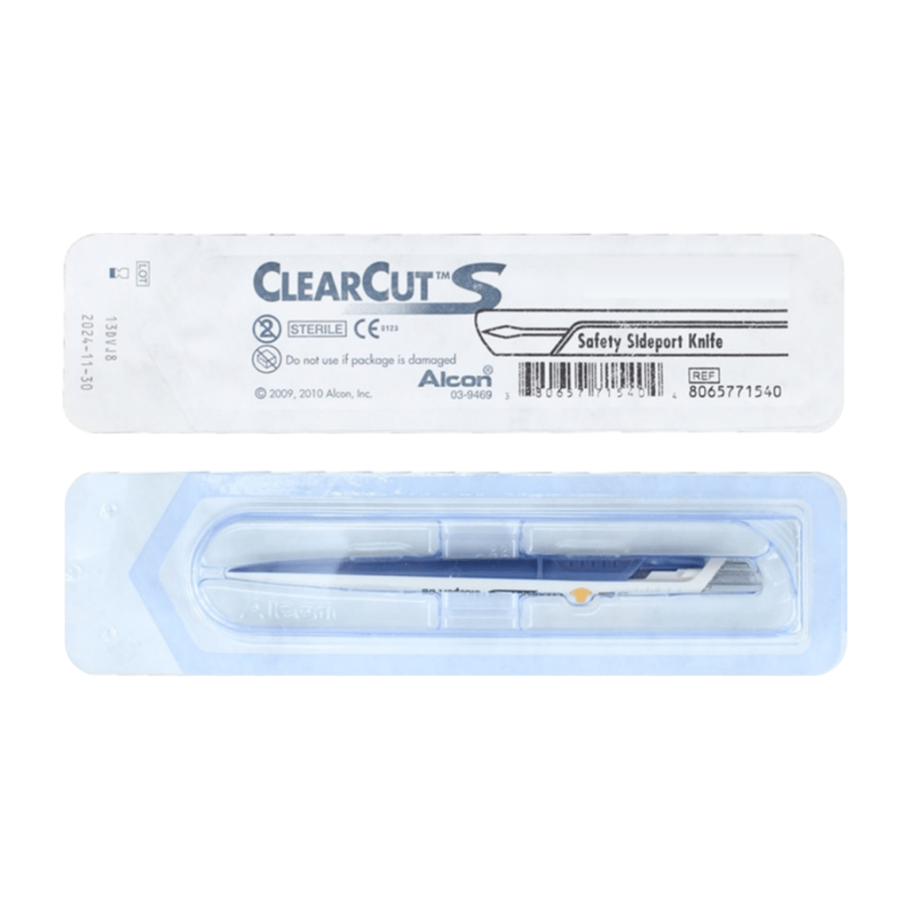 Alcon Research ClearCut Knives Typical Packaging